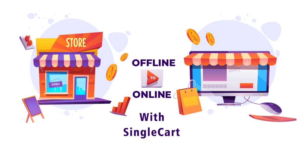 Upgrade your offline store to online POS App to Sell Online, from Home and InStore SingleCart